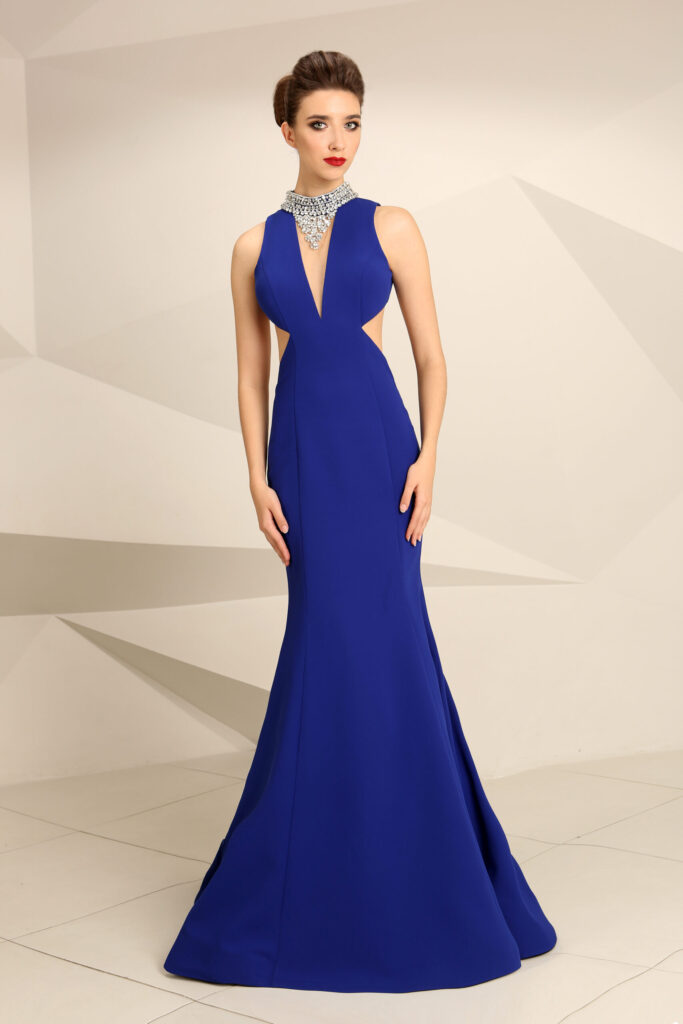 ANNIE DRESS - Royal Blue