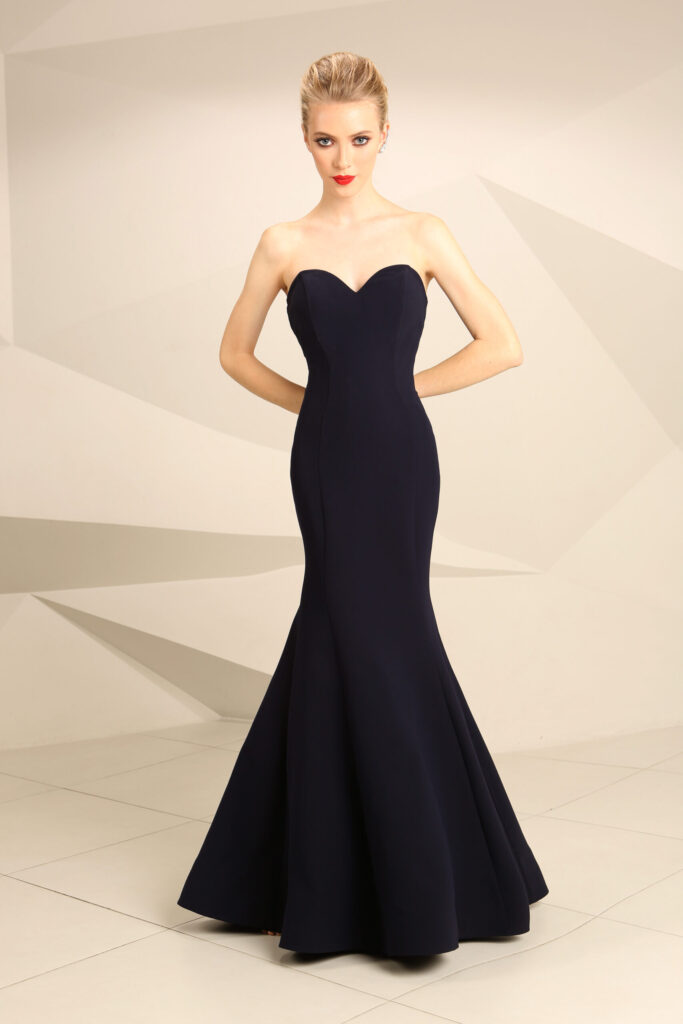 NATASHA DRESS - Navy
