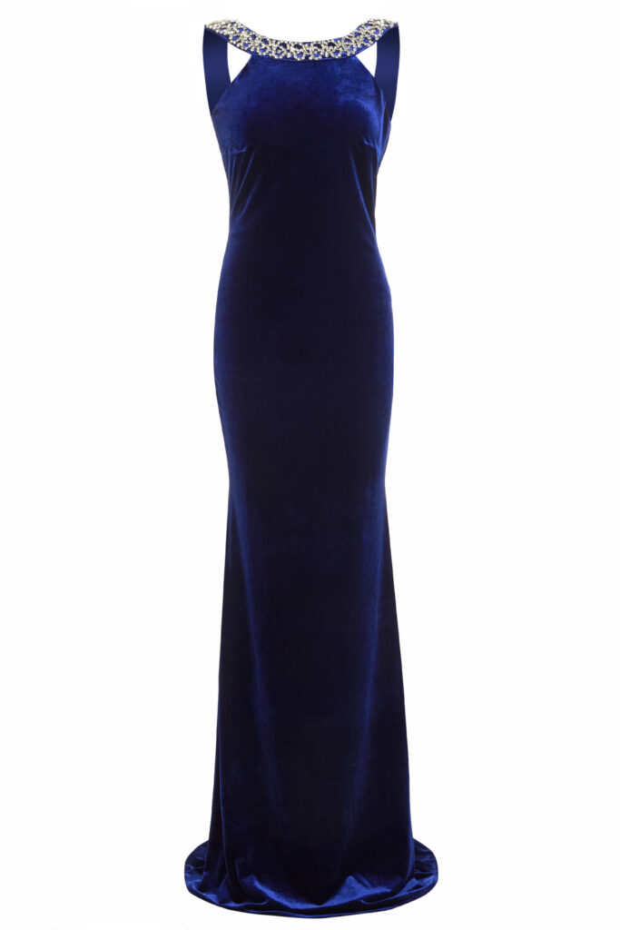 MONICA DRESS - Royal Blue