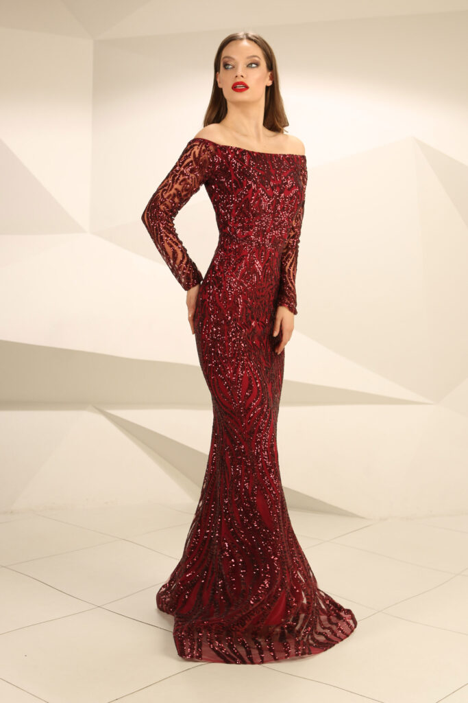 CAMILLA DRESS - Maroon