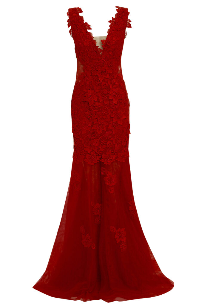 MIA- BELLA DRESS - Red