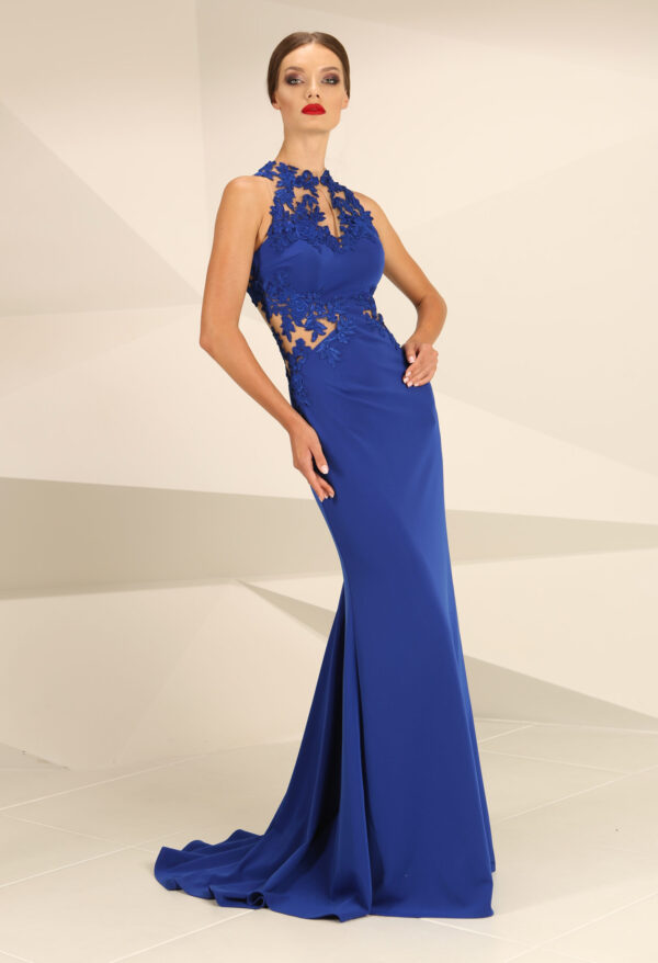 AVA DRESS in royal blue size 10, 12, 14, 16, 8