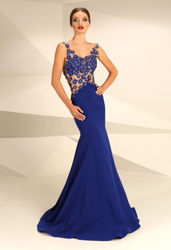 DAISY DRESS in Royal blue size 10, 12, 14, 8