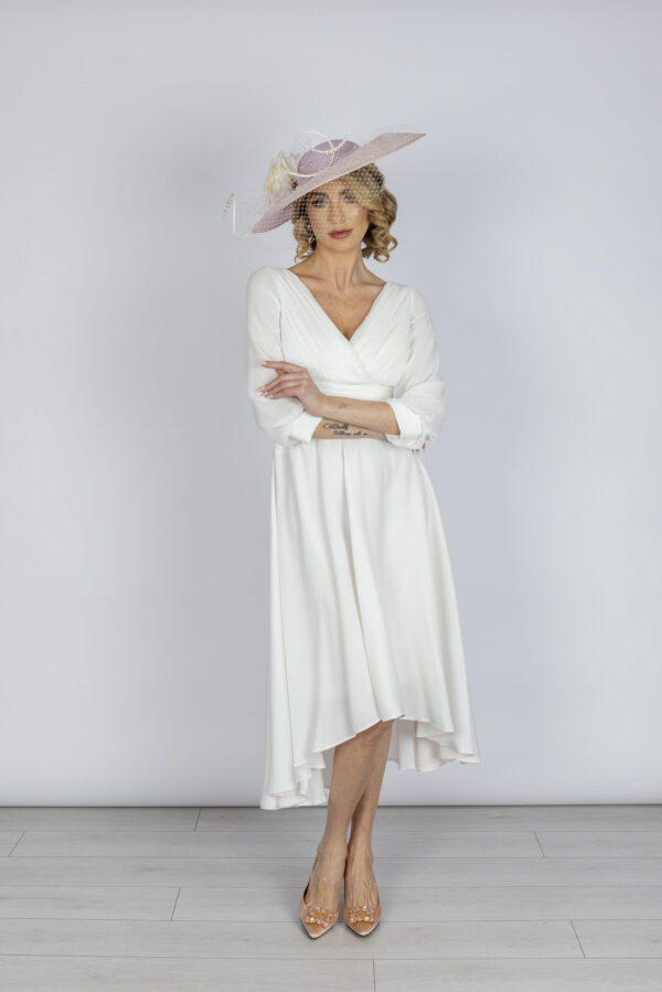 JULIET  DRESS in White size 10, 12, 14, 16, 18, 6, 8